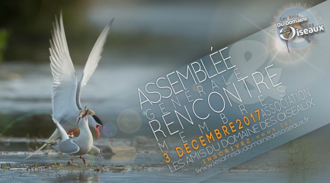 AG & RENCONTRE MEMBRES le 3 Dec 2017