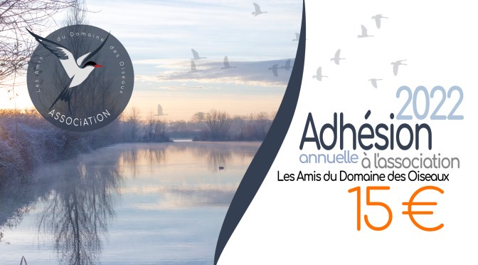 ADHÉSION À L’ASSOCIATION POUR L’ANNÉE 2022